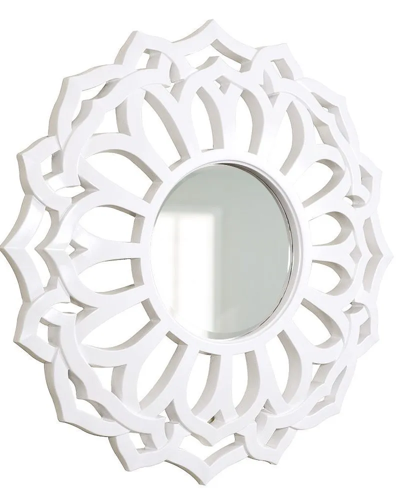 Зеркало в раме  "Коул" White