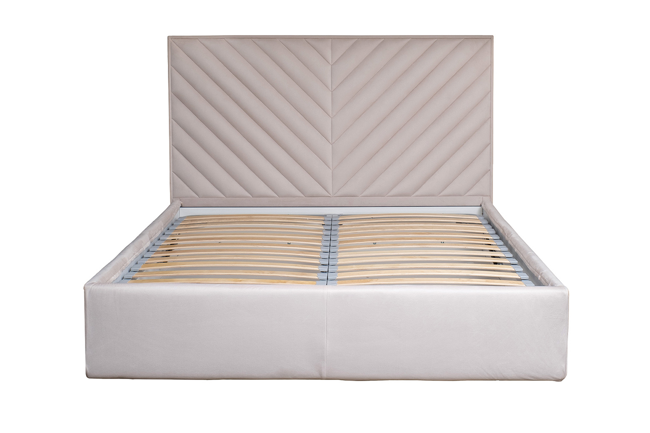 Кровать Milano Basic c подъем.мех.велюр бежевый Colt002 173*220*125